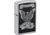 Zippo Black and White Americana Lighter, Right to Bear Arms, Chrome, 29290000023
