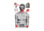 Zombie Industries Assorted Zombie Colossal Paper Targets 24x36 Inch 25 Per Package