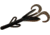 Zoom Baby Brush Hog Creature Bait, 12 Pack, 4in, Big Texan, 42242