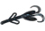 Zoom Baby Brush Hog Creature Bait, 12 Pack, 4in, Black/Blue, 042072X