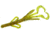 Zoom Baby Brush Hog Creature Bait, 12 Pack, 4in, Chartreuse Pumpkin, 042012X