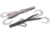 Zoom Baby Brush Hog Creature Bait, 12 Pack, 4in, Dasol Pirami Pearl, 042359X
