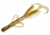 Zoom Baby Brush Hog Creature Bait, 12 Pack, 4in, Green Pumpkin/Pearl, 042235X