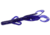 Zoom Baby Brush Hog Creature Bait, 12 Pack, 4in, Junebug Pepper Red, 042337X