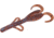 Zoom Baby Brush Hog Creature Bait, 12 Pack, 4in, Moccasin Blue, 042007X