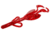 Zoom Baby Brush Hog Creature Bait, 12 Pack, 4in, Ruby Red, 042134X
