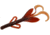 Zoom Baby Brush Hog Creature Bait, 12 Pack, 4in, Scuppernong, 042096X