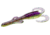 Zoom Baby Brush Hog Creature Bait, 12 Pack, 4in, Sour Grape, 042089X