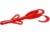 Zoom Baby Brush Hog Creature Bait, 12 Pack, 4in, Tomato No Seed, 042230X