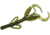 Zoom Baby Brush Hog Creature Bait, 12 Pack, 4in, Watermelon Green Orange, 42216