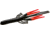 Zoom Big Critter Craw, 10 Pack, 5in, Black Red Glit/Red, 039129X