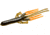 Zoom Big Critter Craw, 10 Pack, 5in, Green Pumpkin/Orange, 039132X