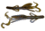 Zoom Brush Hog Creature Bait, 20 Pack, 6in, Green Pumpkin Blue Flash, 022294X