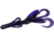Zoom Brush Hog Creature Bait, 8 Pack, 6in, Black Light, 022369X