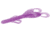 Zoom Brush Hog Creature Bait, 8 Pack, 6in, Old Purple, 022065X