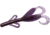 Zoom Brush Hog Creature Bait, 8 Pack, 6in, Purple Pumpkin, 022432X