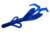 Zoom Brush Hog Creature Bait, 8 Pack, 6in, Sapphire Blue, 022110X