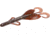 Zoom Brush Hog Creature Bait, 8 Pack, 6in, Scuppernong Candy, 022326X