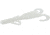 Zoom Brush Hog Creature Bait, 8 Pack, 6in, White, 022040X
