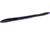 Zoom Finesse Worm, 20 Pack, 4.5in, Black Light, 004369X