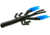 Zoom Lil Critter Craw, 12 Pack, 3in, Black/Blue Claw, 14128