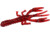 Zoom Lil Critter Craw, 12 Pack, 3in, Cherry Seed, 014018X