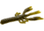 Zoom Lil Critter Craw, 12 Pack, 3in, Green Pumpkin, 14025
