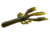Zoom Lil Critter Craw, 12 Pack, 3in, Green Pumpkin Blue, 014239X