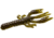 Zoom Lil Critter Craw, 12 Pack, 3in, Green Pumpkin Purple, 014248X