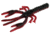 Zoom Lil Critter Craw, 12 Pack, 3in, Red Shad, 014029X
