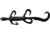 Zoom Mini Lizard Lizard, 15, 4in, Black, 005038-SP