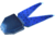 Zoom Small Chunk Jig Trailer, 5 Pack, 2.5in, Blue Shad, 027053X