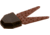Zoom Small Chunk Jig Trailer, 5 Pack, 2.5in, Brown, 027117X