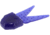 Zoom Small Chunk Jig Trailer, 5 Pack, 2.5in, Flippin Purple, 027101X