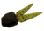 Zoom Small Chunk Jig Trailer, 5 Pack, 2.5in, Green Pumpkin Red, 027202X