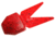 Zoom Small Chunk Jig Trailer, 5 Pack, 2.5in, Ruby Red, 027134X