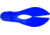 Zoom Super Chunk Jig Trailer, 3 1/2in, Flippin Blue, 5 Pack, 37066