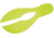 Zoom Super Chunk Jig Trailer, 5 Pack, 3.5in, Chartreuse Pearl, 037046X