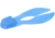 Zoom Super Chunk Jig Trailer, 5 Pack, 3.5in, Powder Blue, 037207X