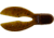 Zoom Super Chunk Jr Soft Bait, 6, 2in, Green Pumpkin Red, 041202-SP