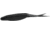 Zoom Super Fluke Jr Baitfish Imitator, 10 Pack, 4in, Black, 056038X