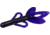Zoom Super Hog Creature Bait, 10 Pack, 4in, Junebug Red, 085177X
