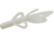 Zoom Super Hog Creature Bait, 10 Pack, 4in, White Pearl, 085045X