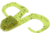 Zoom Swimmin Chunk Jig Trailer, 10 Pack, 3in, Chartreuse Pumpkin, 043012X