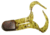 Zoom Swimmin Chunk Jig Trailer, 10 Pack, 3in, Green Pumpkin Red, 043202X