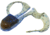 Zoom Swimmin Chunk Jig Trailer, 10 Pack, 3in, Okeechobee Craw, 043251X