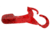 Zoom Swimmin Chunk Jig Trailer, 10 Pack, 3in, Ruby Red, 043134X