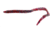 Zoom U-Tale Mid-Size Worm, 20 Pack, 6 3/4in, Plum Apple, 001113X