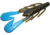 Zoom U-V Speed Craw, 12 Pack, 3.5in, Green Pumpkin Blue/Blue, 080293X