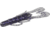 Zoom U-V Speed Craw, 12 Pack, 3.5in, Smoke Purple, 080010X